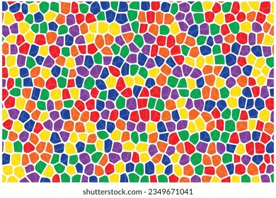 Geometric fabric leather seamless texture pattern