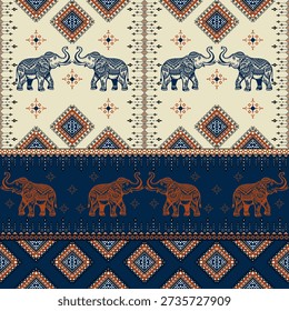 Geometric fabric pattern design