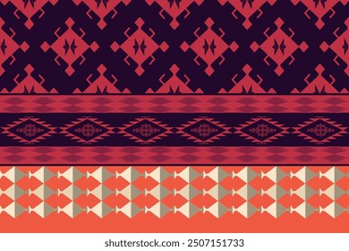 geometric fabric pattern Native American fabric patterns Native Asia, bright colors