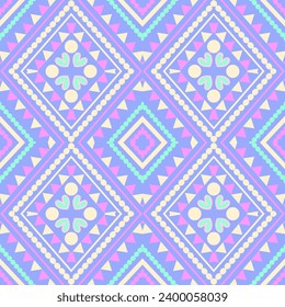 geometric fabric pattern Purple pastel tones, beautiful colors, art background. Beautiful patterned wallpaper