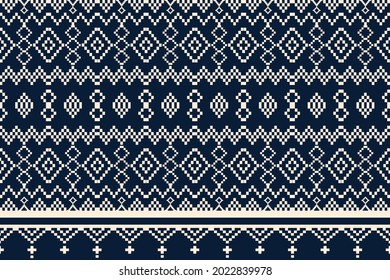 Patrones de tela geométrica. El resumen da forma a un patrón de estilo étnico. Concepto de tejido de estilo vectorial. Diseño para bordados y otros productos textiles.
