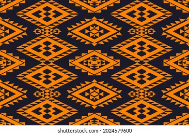 Geometric fabric patterns. Abstract shapes pattern in ethnic style. Vector style weaving concept. Design for embroidery and other textile products.
