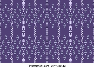 Geometric fabric patterns. Abstract shapes pattern in ethnic style. Vector style weaving concept. Design for embroidery and other textile products.
