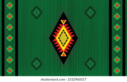 Os padrões de tecido geométrico são compostos de triângulos e quadrados sem costura, adequados para têxteis, tapetes, roupas e decoração