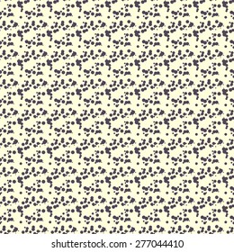 Geometric fashion vector seamless pattern (tiling) with spots. Endless texture can be used for wallpaper, pattern fills, web page background, textures. Geometric ornaments in vintage style. EPS10