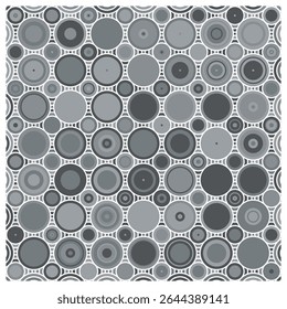 Geometric Feels  Square Abstract Pattern for Creators