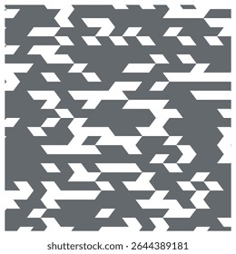 Padrão Abstrato Quadrado de Sensações Geométricas para Criadores