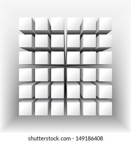 Geometric figure as an abstract background.