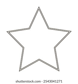 geometric figure in abstract style