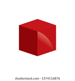 geometric figure cube isolated icon vector illustration design
