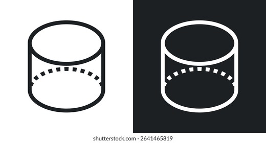 Geometric figure icon set. Vector illustration.