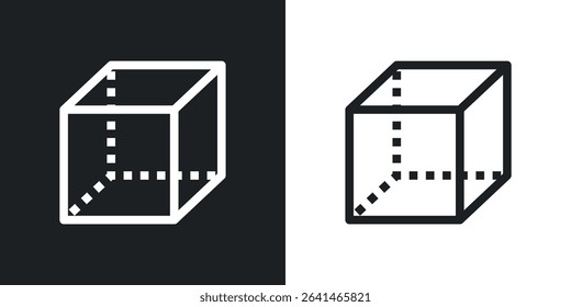 Geometric figure icon set. Vector illustration.
