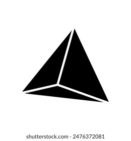 Geometric figure icon vector. Geometry illustration sign. Figure symbol or logo.