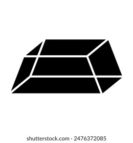 Geometric figure icon vector. Geometry illustration sign. Figure symbol or logo.