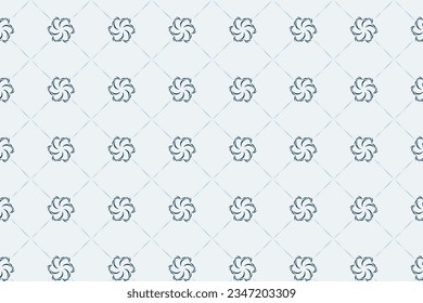 Geometric figure seamless pattern. Fashionable abstract minimalist figure. Modern abstract graphic design elements. Vector	
