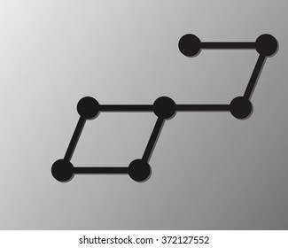 Geometric figure. Vector.
