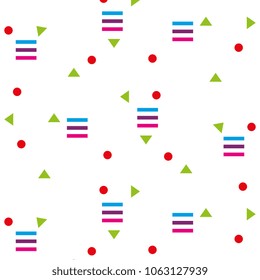 geometric figures art work background