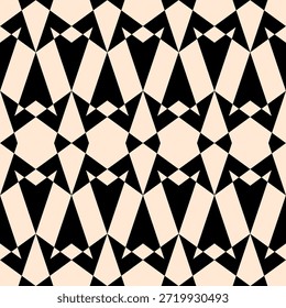 Figuras geométricas Patrón decorativo sin fisuras. Repitiendo antecedentes. Estampado de Fondo de pantalla labrable.