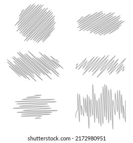 geometric figures with lines black and white