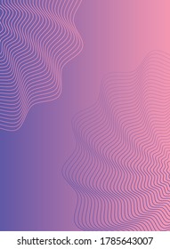 geometric figures and lines purple background vector illustration design