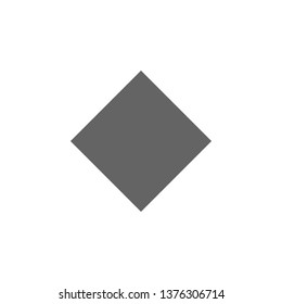 geometric figures, rhombus icon. Elements of geometric figures illustration icon. Signs and symbols can be used for web, logo, mobile app, UI, UX