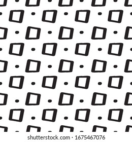 Geometric figures seamless pattern. Minimal cover template design for web. Modern abstract background with geometric shapes and lines. Eps10 Vector