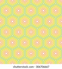 Geometric fine abstract vector colorful background. Seamless modern pattern