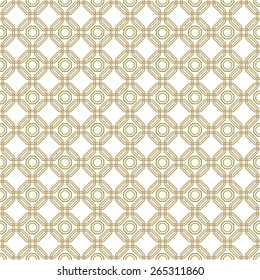 Geometric fine abstract vector golden pattern. Seamless modern texture for wallpapers and backgrounds