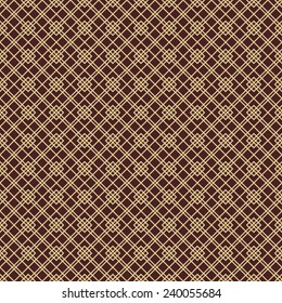 Geometric fine abstract vector pattern. Seamless modern golden texture for wallpapers and backgrounds