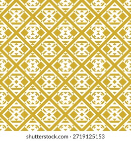 Fondo repetible del modelo azteca azteca del azulejo del diamante del estilo plano geométrico