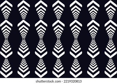 Geometric flora ethnic pattern.It can use for background,    clothing, covers, wallpaper.
