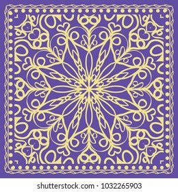 geometric floral background. Tribal ethnic ornate decoration. graphic vector illustration.