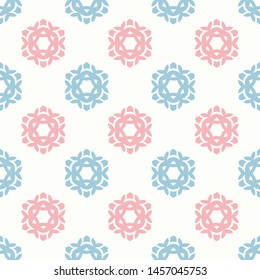 Geometric floral flower seamless pattern stylish texture - fabric collections