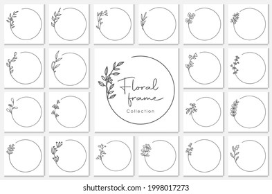 geometric floral frames, borders, wedding wreaths, detailed decorative illustrations.