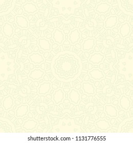 Geometric floral ornament. seamless art-deco pattern. vector illustration. for design, wallpaper, invitation.