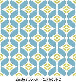 Patrón de acero inoxidable ornamental floral geométrica con hojas.Vector.