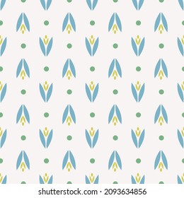 Patrón de acero inoxidable ornamental floral geométrica con hojas.Vector.