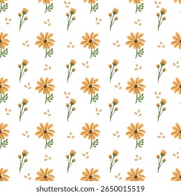 Geométrico com fundo padrão floral, padrão de azulejos cerâmicos, padrão vetorial, ilustração fofa, design de azulejos, envoltório, abstrato, tapete, vestido