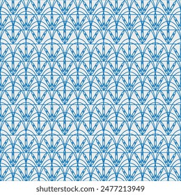 geometric floral pattern consisting of circles, squares, triangles