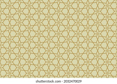 Diseño de patrones florales geométricos. Vector sin foco para uso multipropósito 