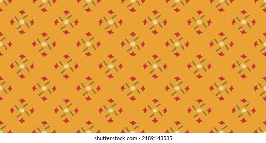 geometric floral pattern ornamental seamless wallpaper