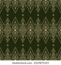 Patrón floral geométrico. Fondo de Vector sin fisuras. Adorno colorido. Ornamento para la tela, Fondo de pantalla, embalaje, impresión decorativa