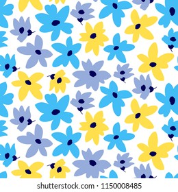 Geometric  floral pattern For Textiles