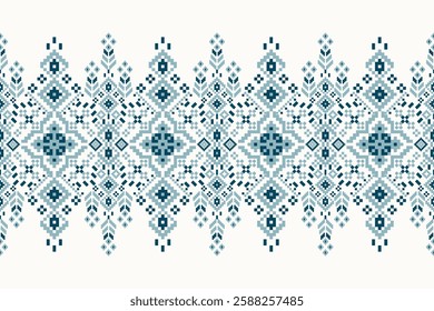 Geometric floral pattern traditional,geometric oriental pattern background,vector illustration,geometric ethnic embroidery,abstract background.design for texture,fabric,clothing,decoration,print,rug.