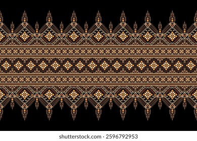 Geometric floral pattern traditional,geometric oriental pattern background,vector illustration,geometric ethnic embroidery,abstract background.design for texture,fabric,clothing,decoration,print,rug.