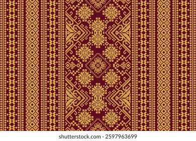 Geometric floral pattern traditional,geometric oriental pattern background,vector illustration,geometric ethnic embroidery,abstract background.design for texture,fabric,clothing,decoration,print,rug.