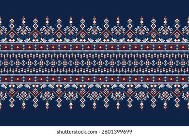 Geometric floral pattern traditional,geometric oriental pattern background,vector illustration,geometric ethnic embroidery,abstract background.design for texture,fabric,clothing,decoration,print,rug