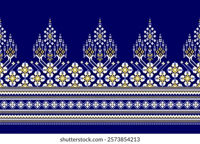 Geometric floral pattern,geometric ethnic pattern,geometric oriental pattern traditional,Aztec style,abstract background,vector illustration.design for texture,fabric,clothing,decoration,sarong,print