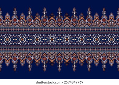 Geometric floral pattern,geometric ethnic pattern,geometric oriental pattern traditional,Aztec style,abstract background,vector illustration.design for texture,fabric,clothing,decoration,sarong,print