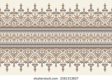 Geometric floral pattern,geometric ethnic pattern,geometric oriental pattern traditional,Aztec style,abstract background,vector illustration.design for texture,fabric,clothing,decoration,sarong,print.